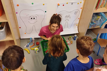 Higienistki stomatologiczne w poznańskich przedszkolach