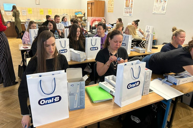 Szkolenie produktowe Oral-B dla słuchaczy kier. Higienistka stomatologiczna