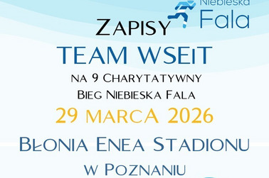 Zapisy na bieg charytatywny Niebieska Fala